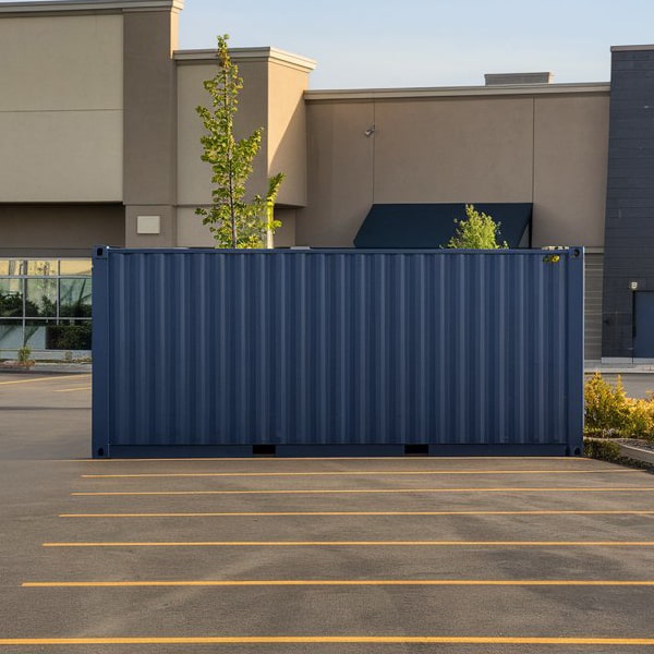 we offer a variety of sizes for our commercial storage containers to meet your business's needs